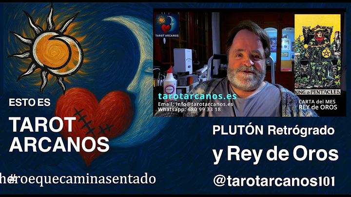 Miniatura de Mayo 2026: Plutón Retrógrado y el Rey de Oros | Soltar para Construir Algo Mejor