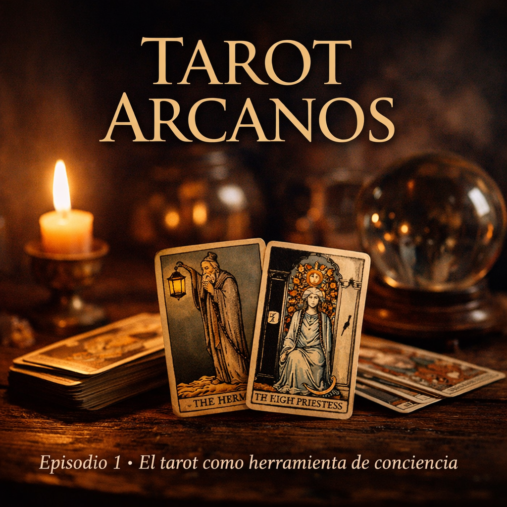 Tarot Arcanos podcast episodio 1 tarot como herramienta de conciencia