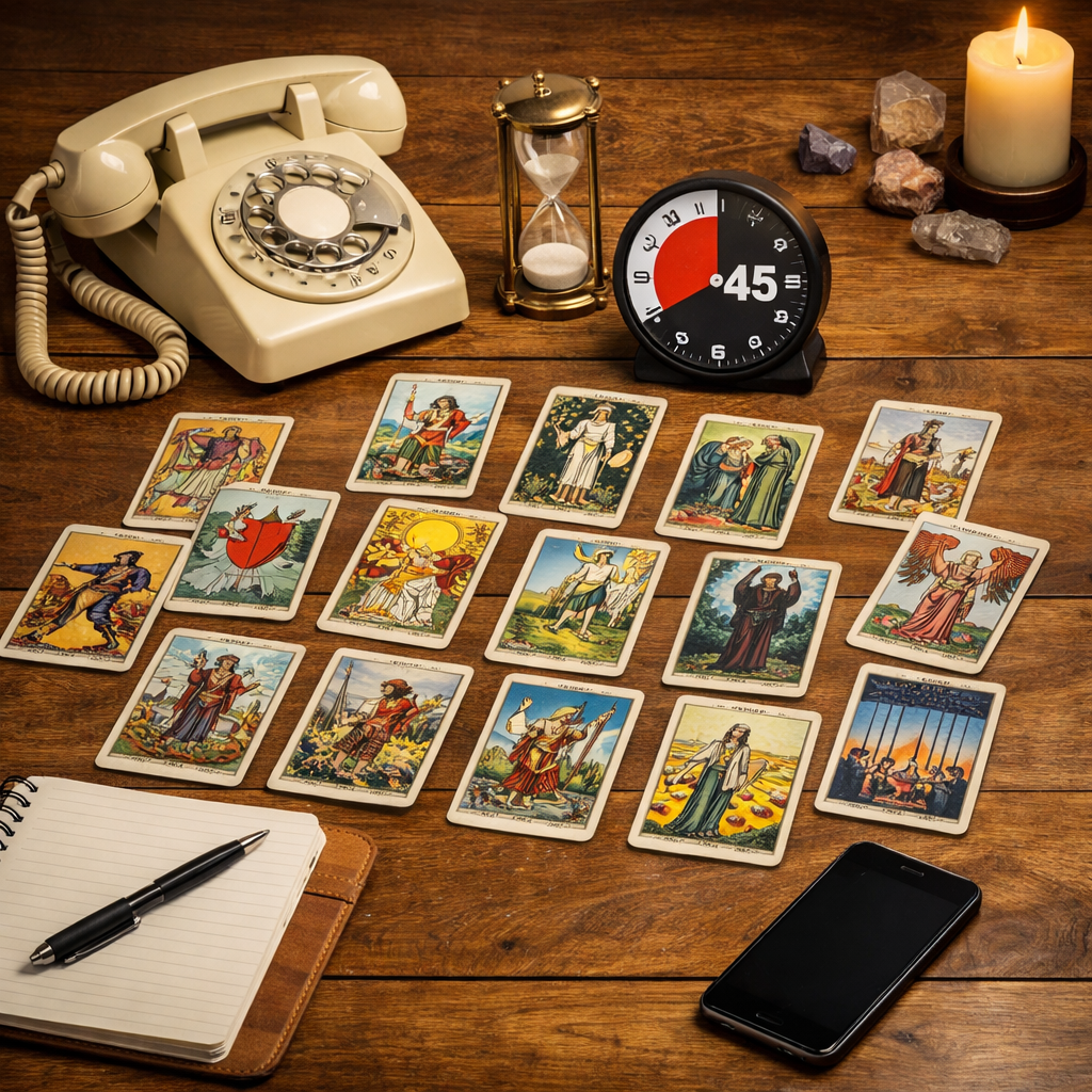 consulta tarot por teléfono 45 minutos
